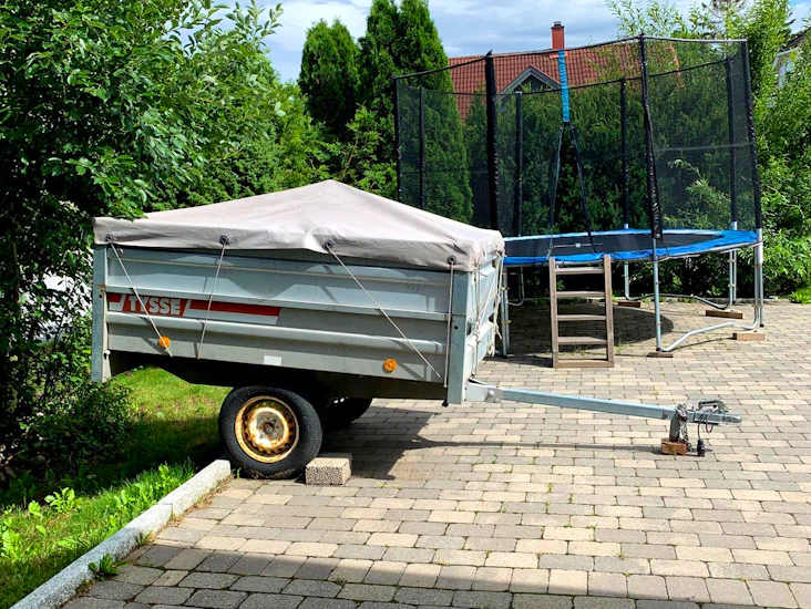 Henger med avtagbare høye lemmer