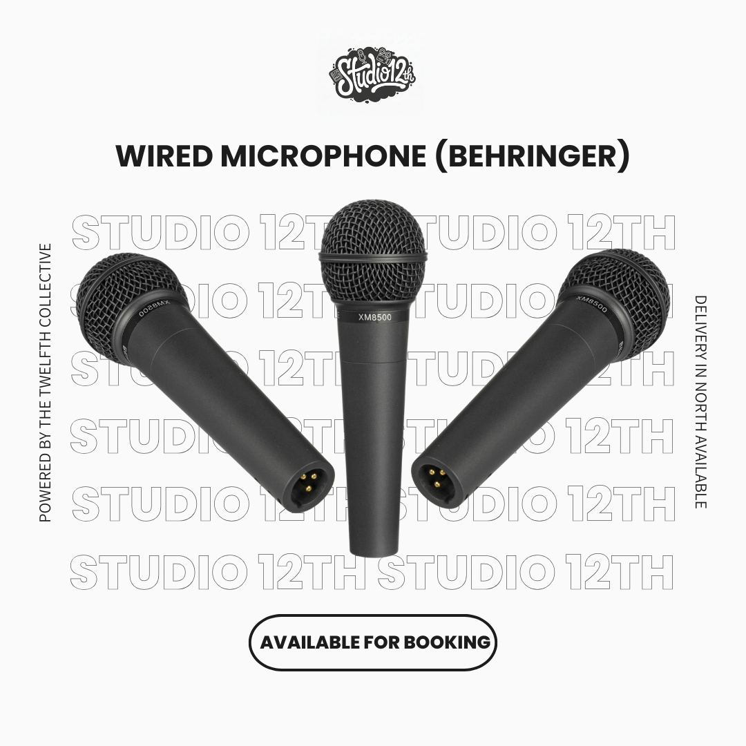 Wired microphone (behringer)