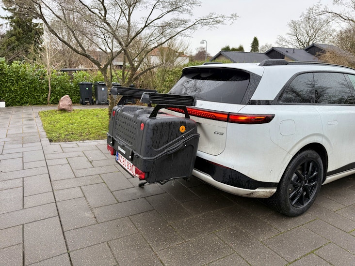 Bagageboks evt med skiholder