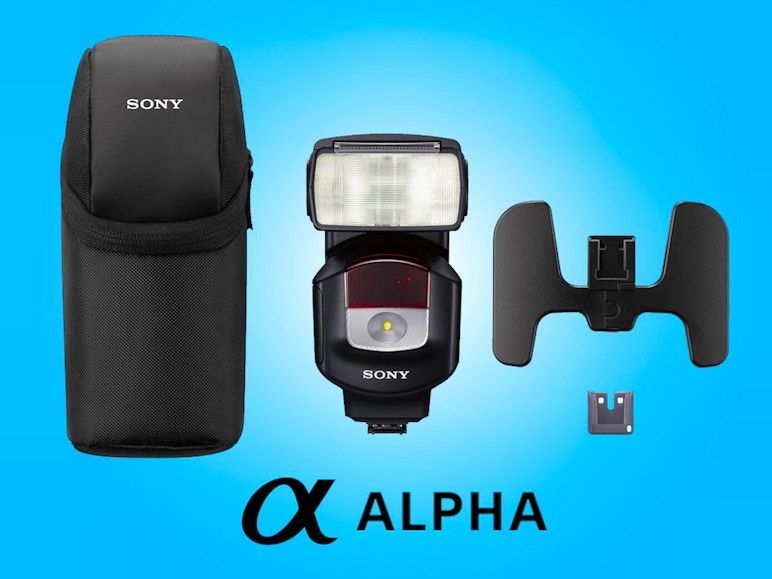 Sony flash speedlight for sony dslr cameras hvl-f43m external flash unit