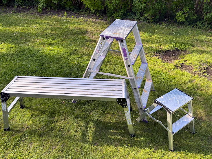 Arbetsplattform 50cm hög 120cm lång