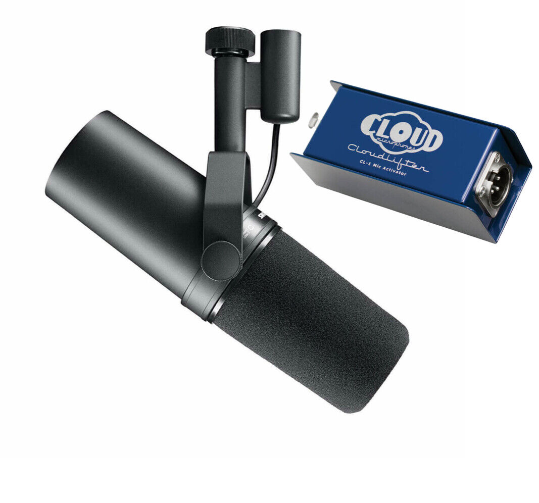 Shure sm7b + cloudlifter cl-1