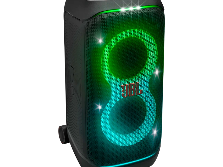 Partybox 320 kan fåes med mic!