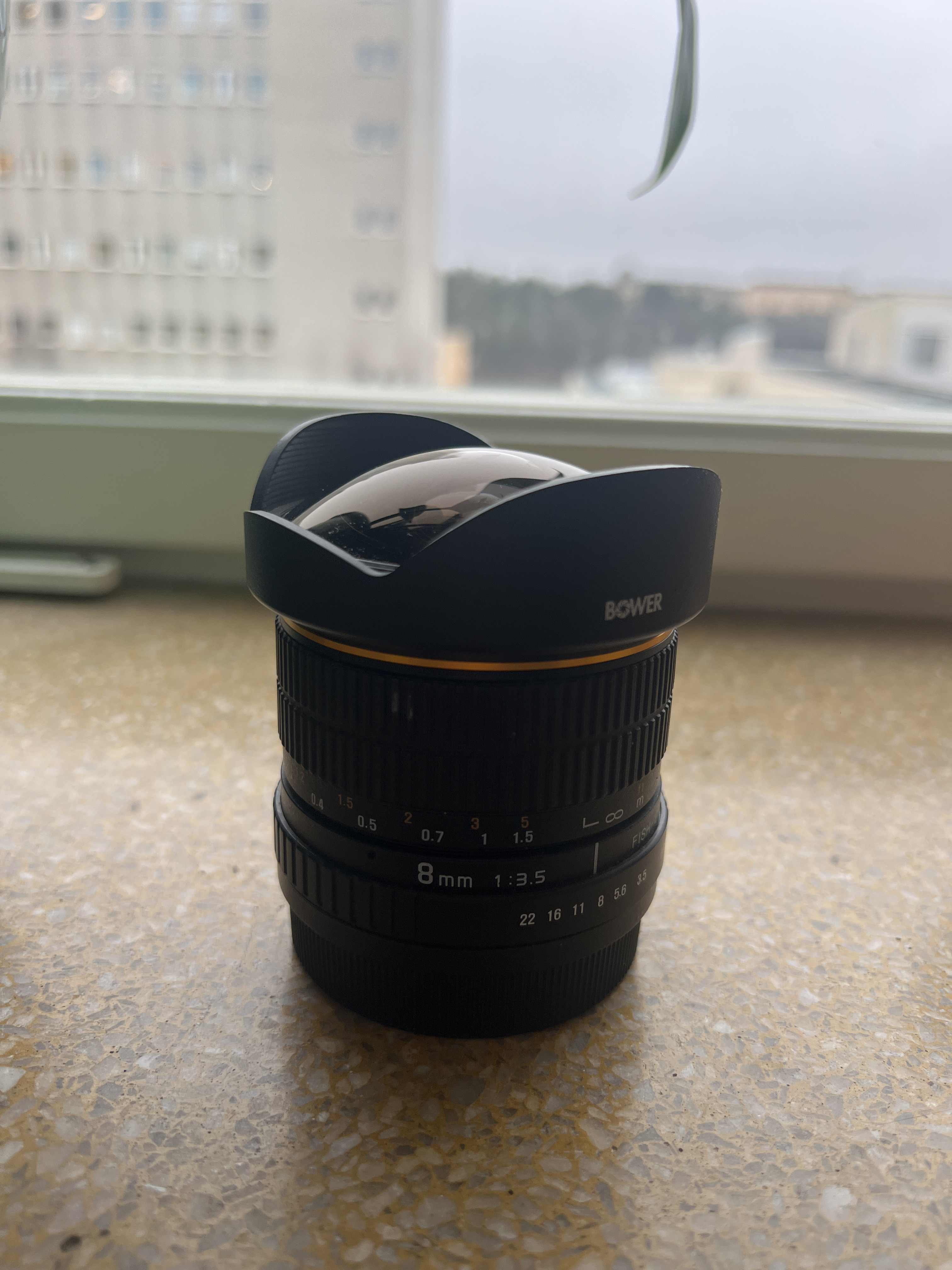 Fisheye objektiv till canon 6d (passar kanske till flera)