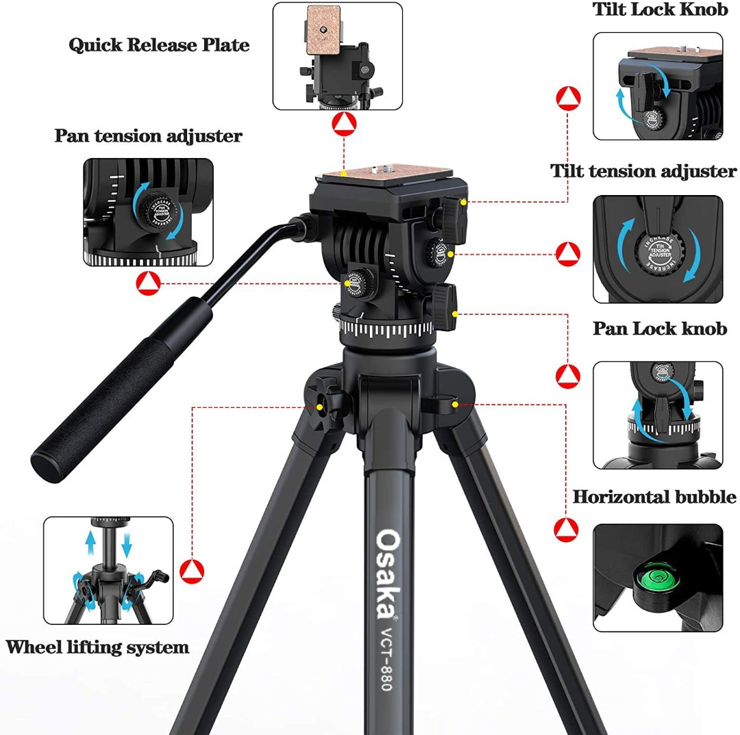 Tripod (osaka vct 880) 