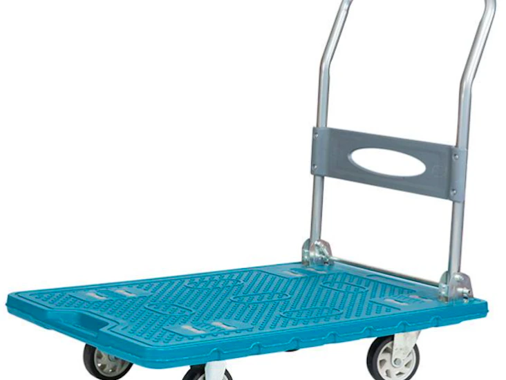 Heavy-duty foldable platform trolley – 150kg capacity, easy to store & maneuver