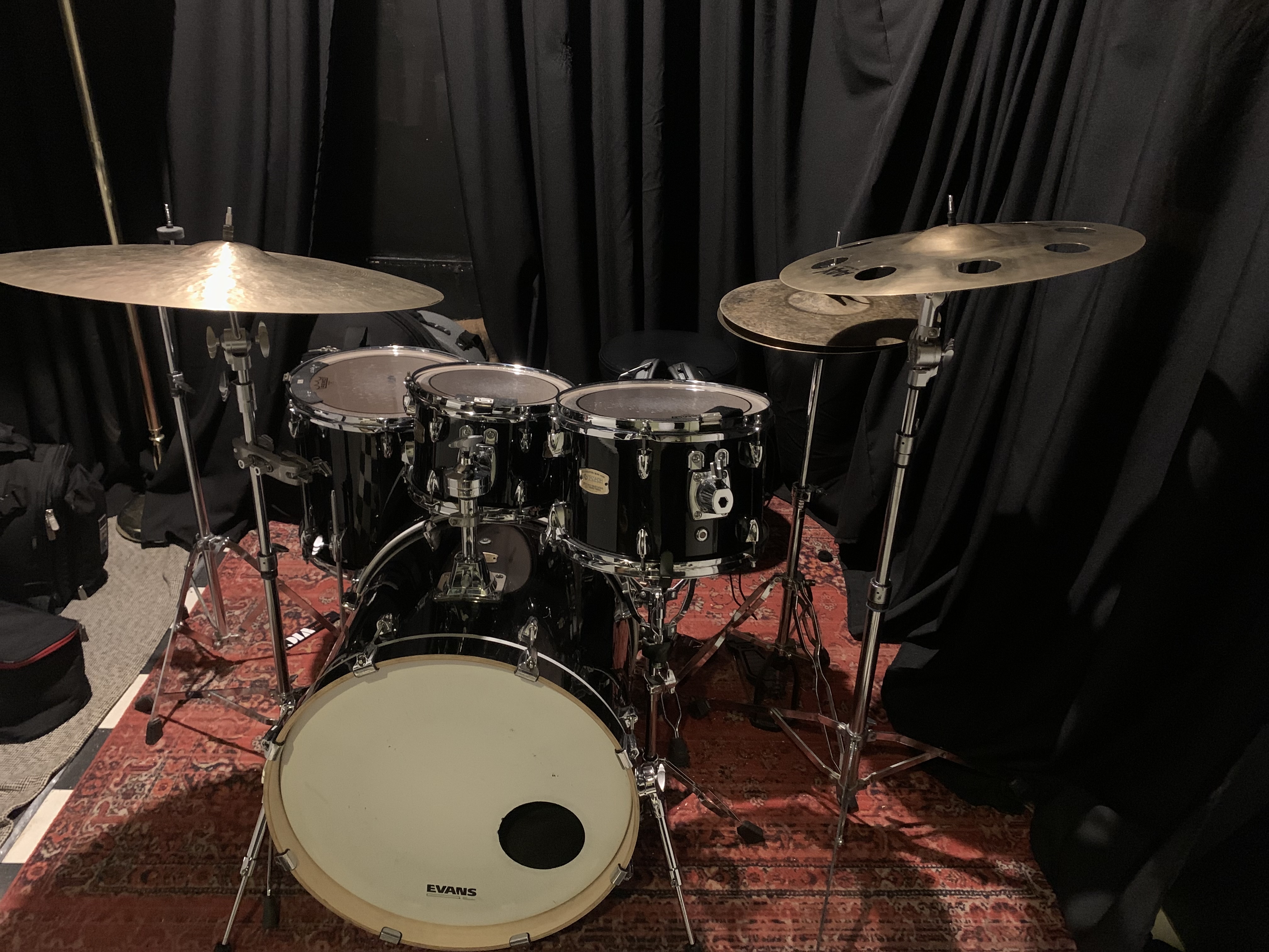 Yamaha stage custom 5 piece drum kit 
