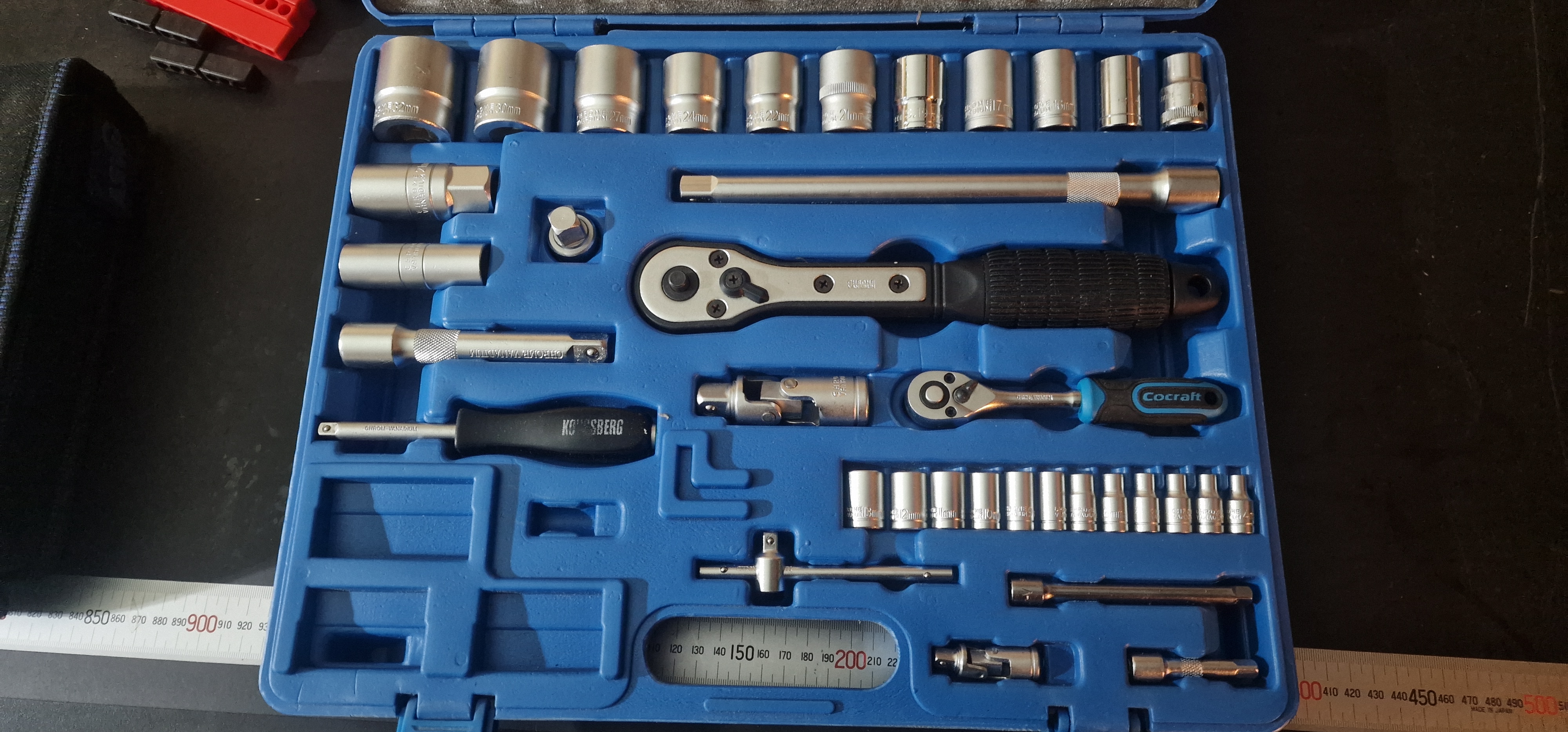 Pipesett 1/4" og 1/2"