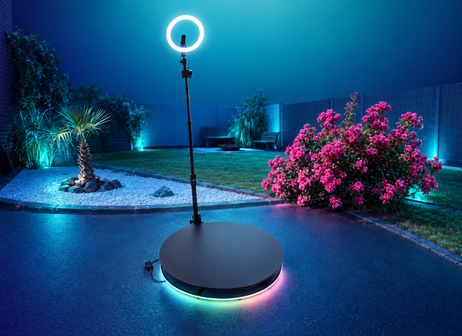 360 photo booth machine