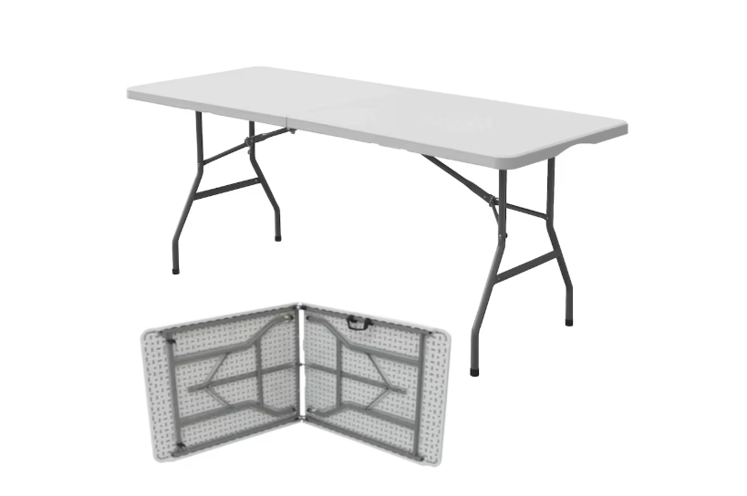 6ft folding  catering trestle party garden table