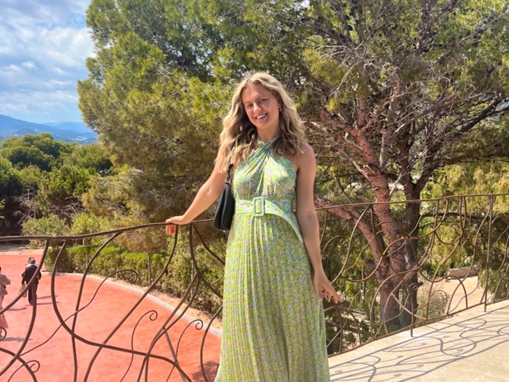 Bytimo plissé halterneck