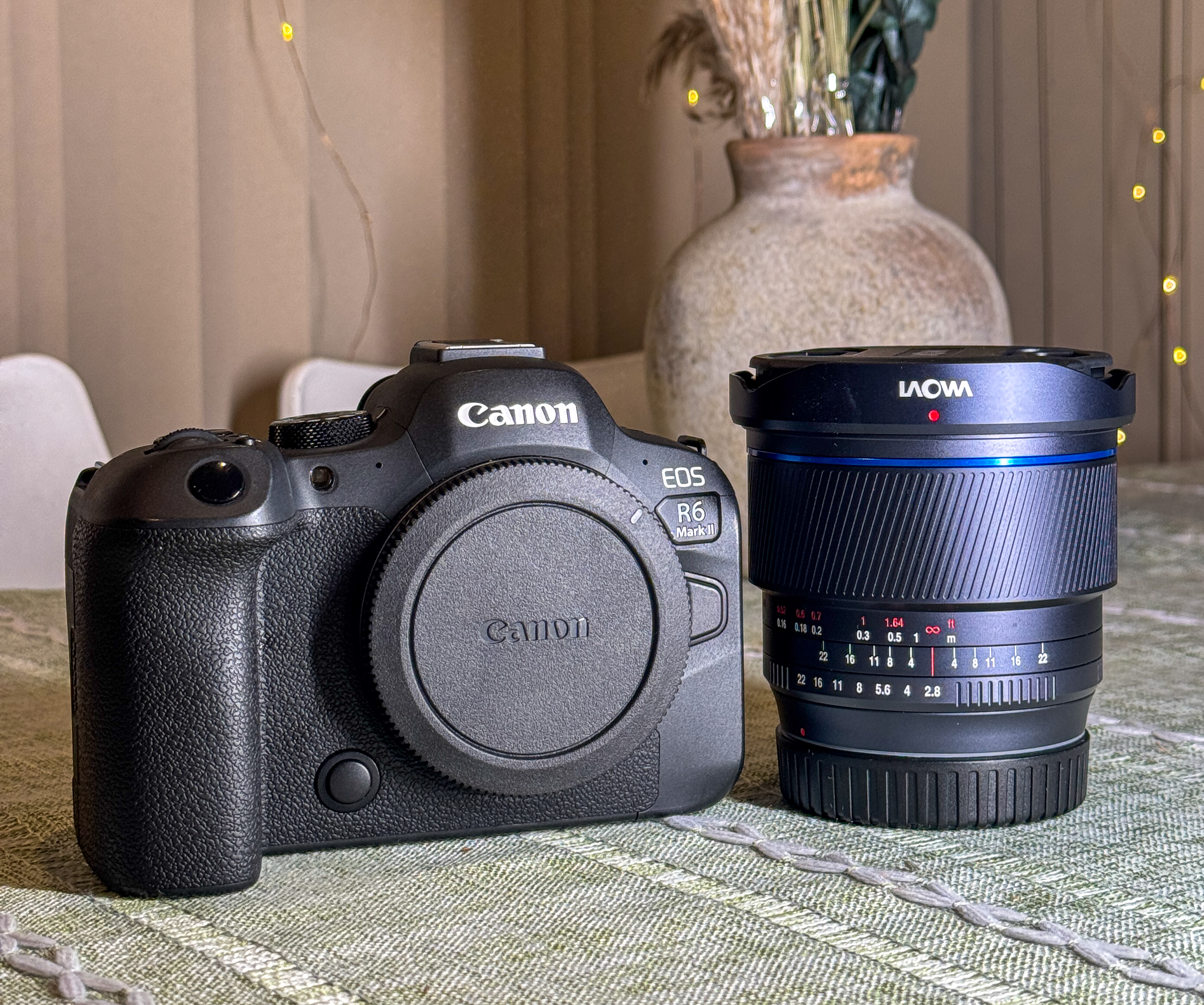 Canon r6 ii with laowa 10mm f2.8 rf canon amount