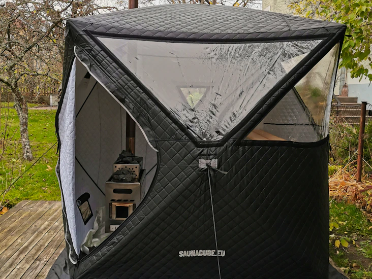 Portabelt bastutält för upp till 6 personer