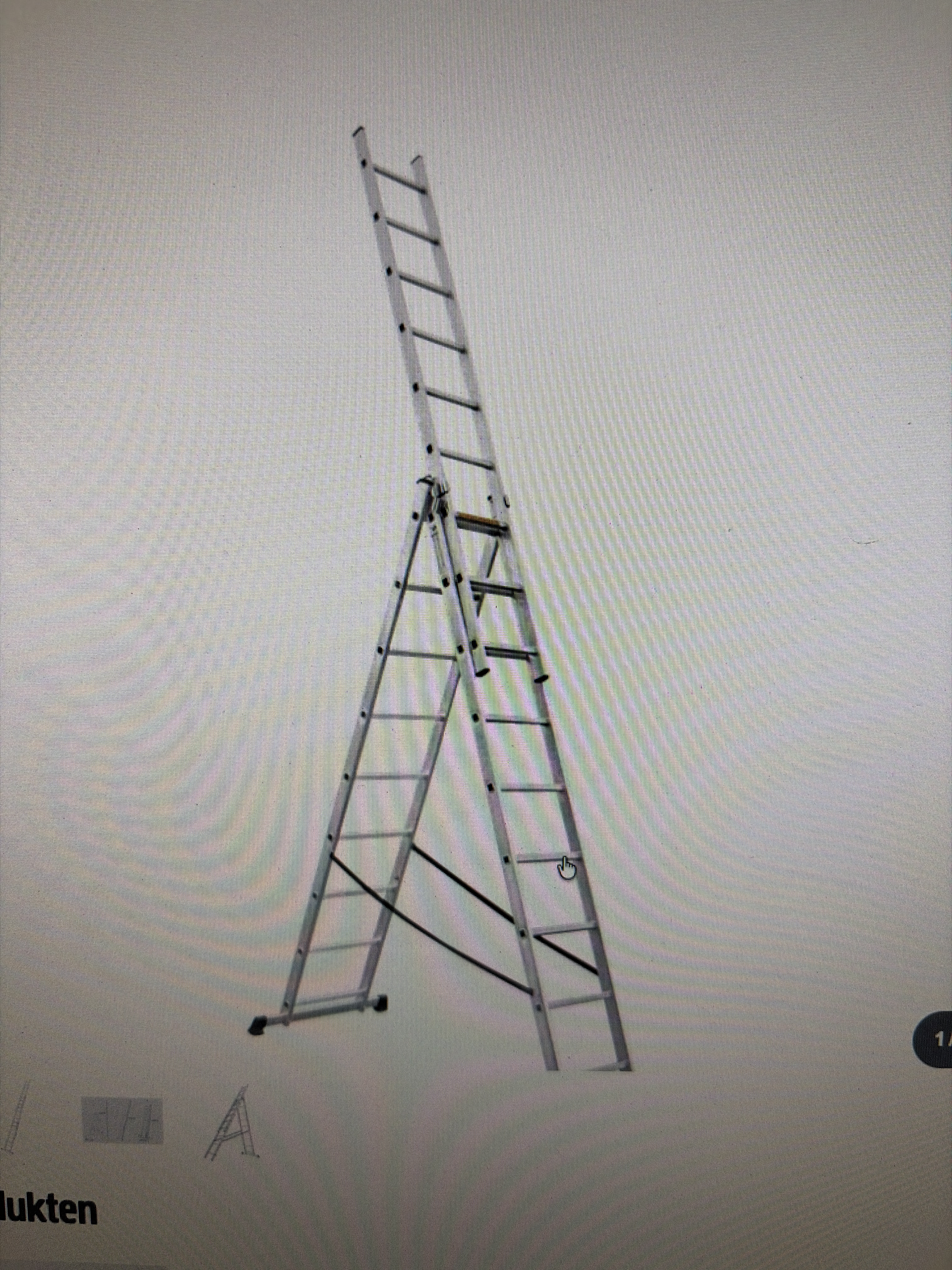 Kombinationsstege 3x9 steg 5,43 m