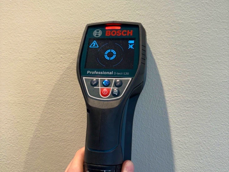 Veggscanner bosch d-tect 120