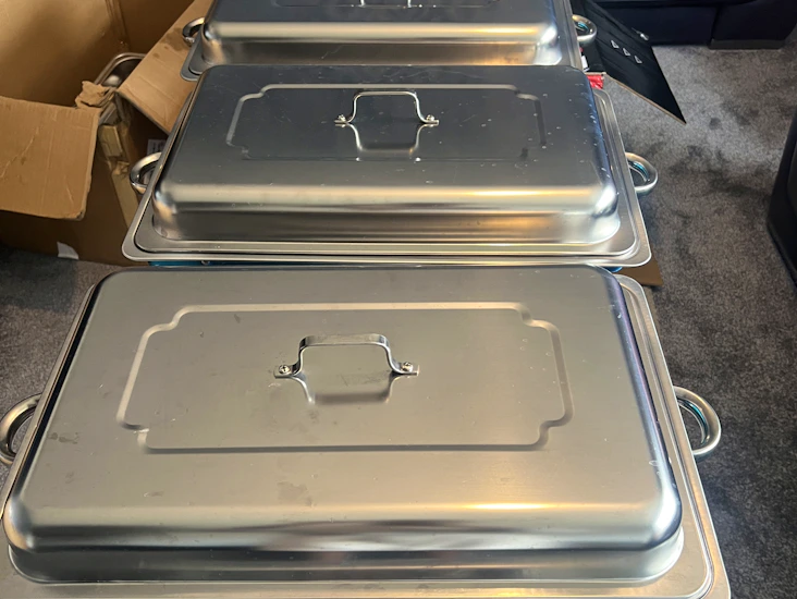 6x chafing dish set