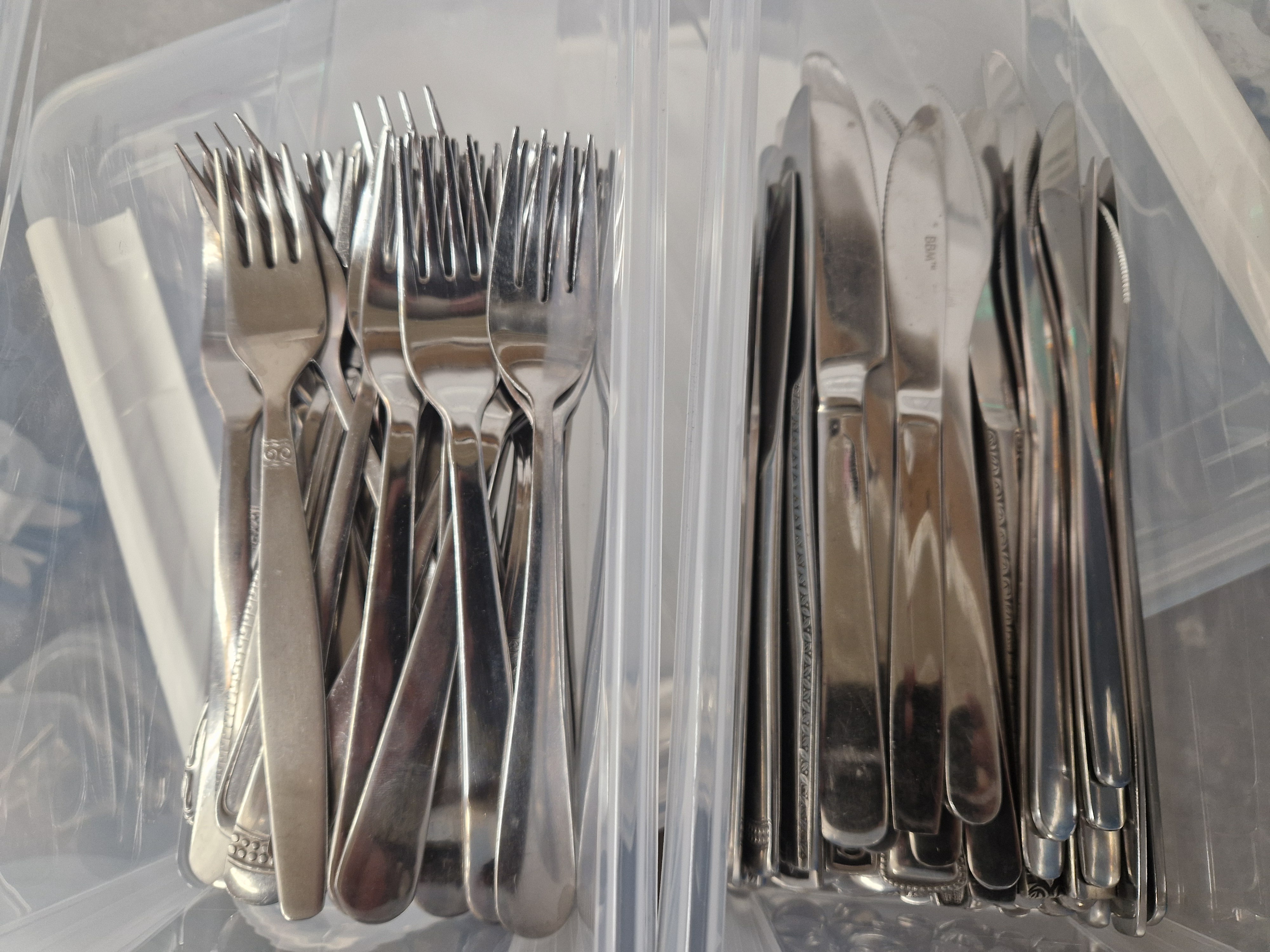 50 st kniv + gaffel