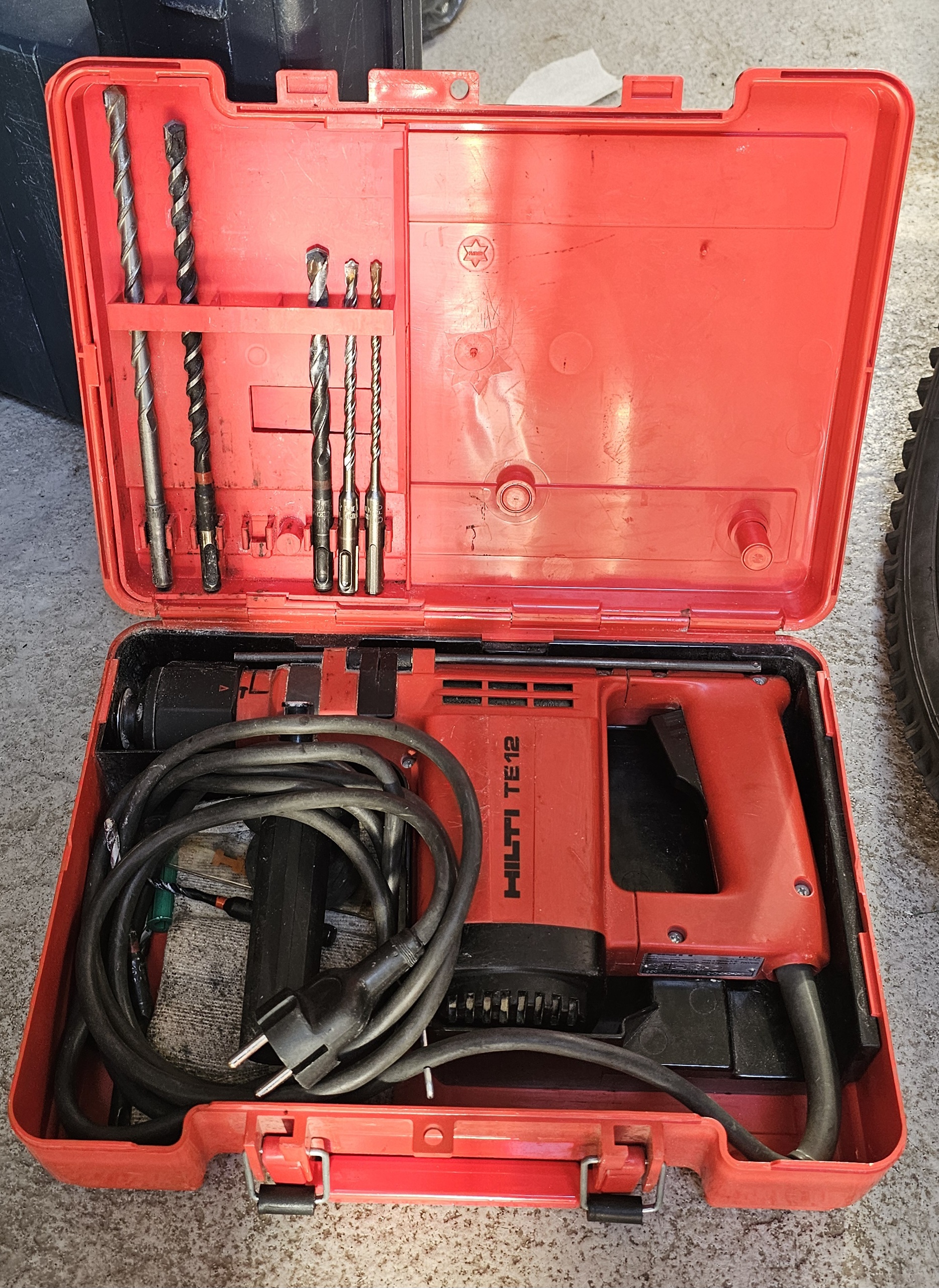Hilti te 12 – roterande hammarborr