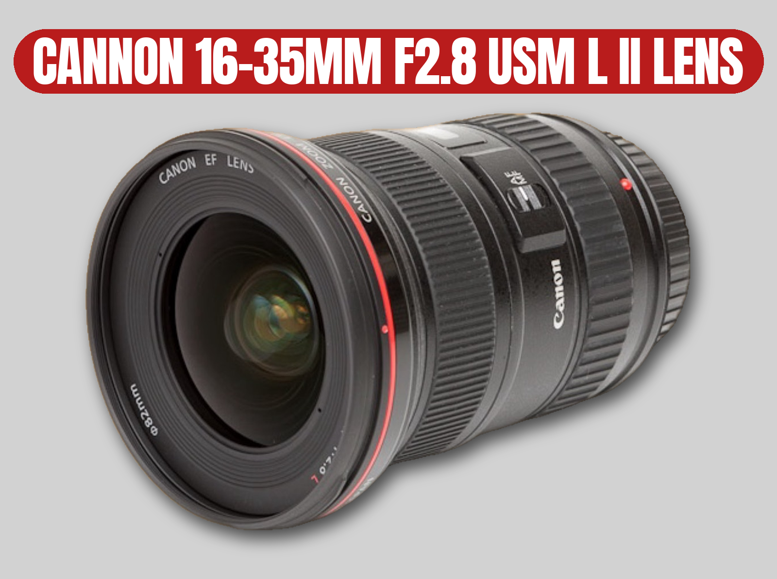 Cannon 16-35mm f2.8 usm l ii lens | ef mount / full-frame / wide-angle zoom