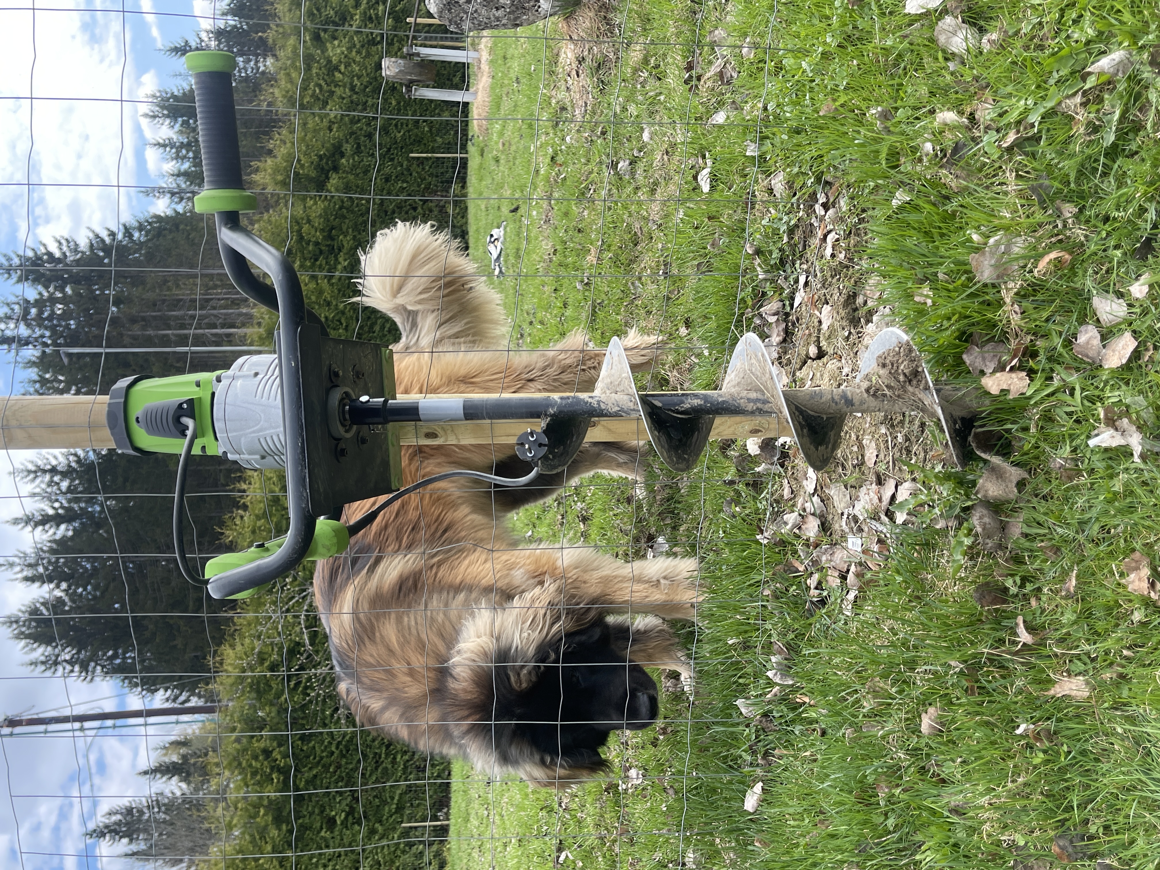 Jordbor m/150 mm bor