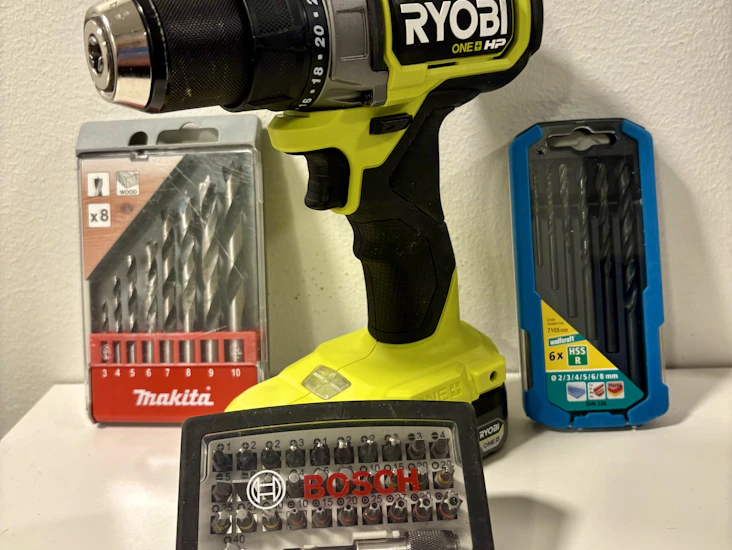 Ryobi rdd18x akkupora, 13mm istukka, 95nm