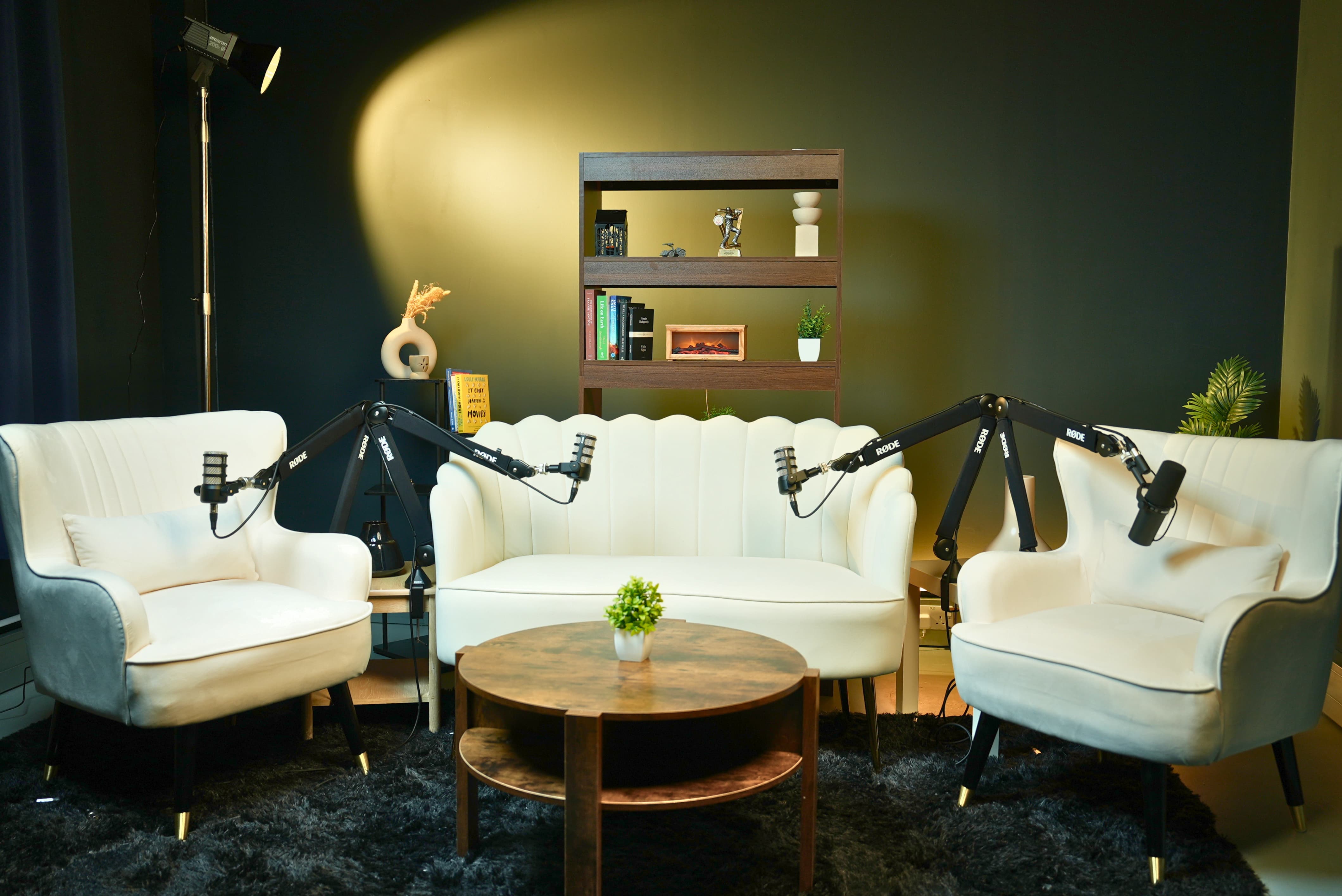 Podcast studio hire