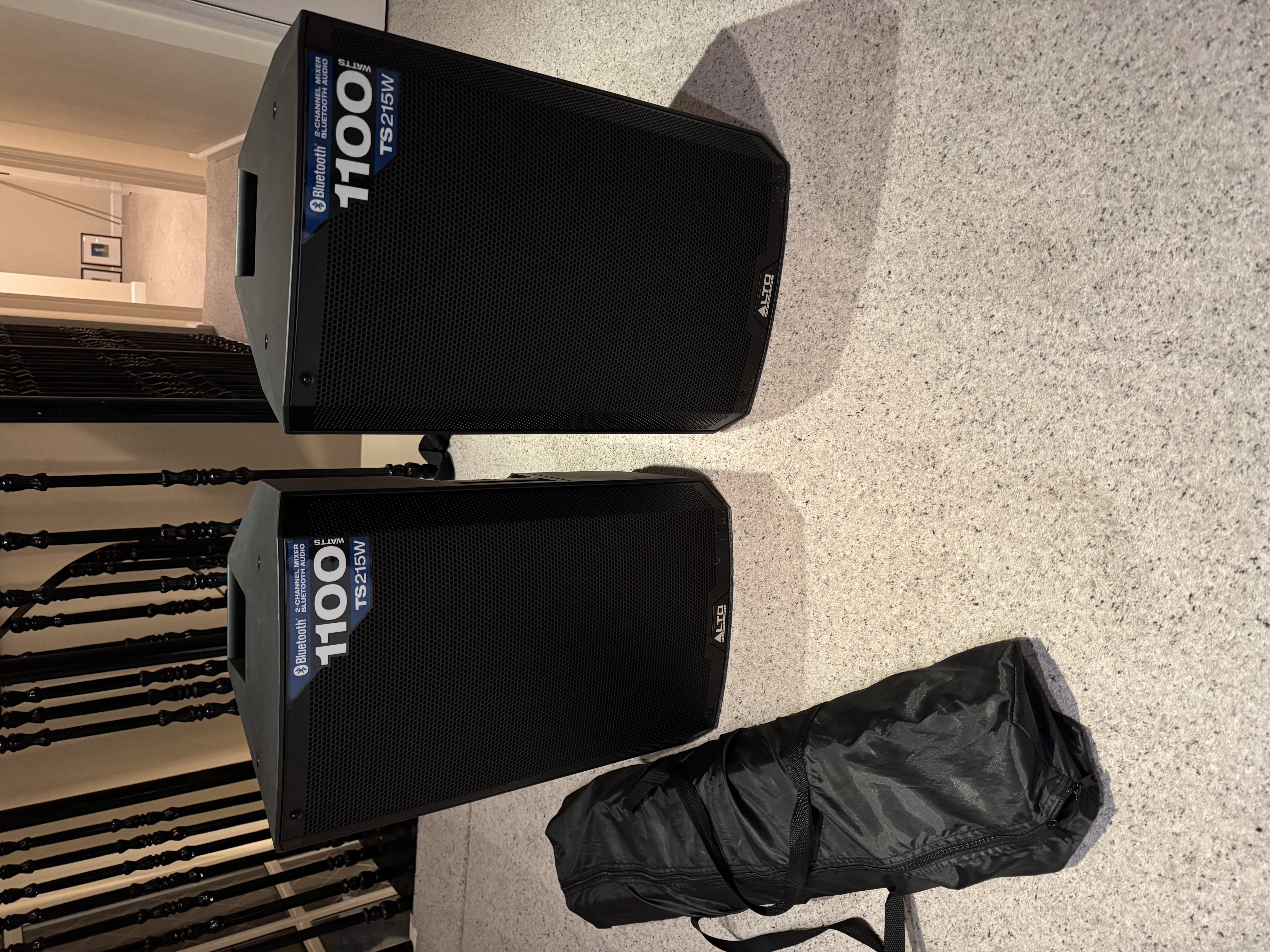 Alto pa system speakers pair (2 x 1100w)