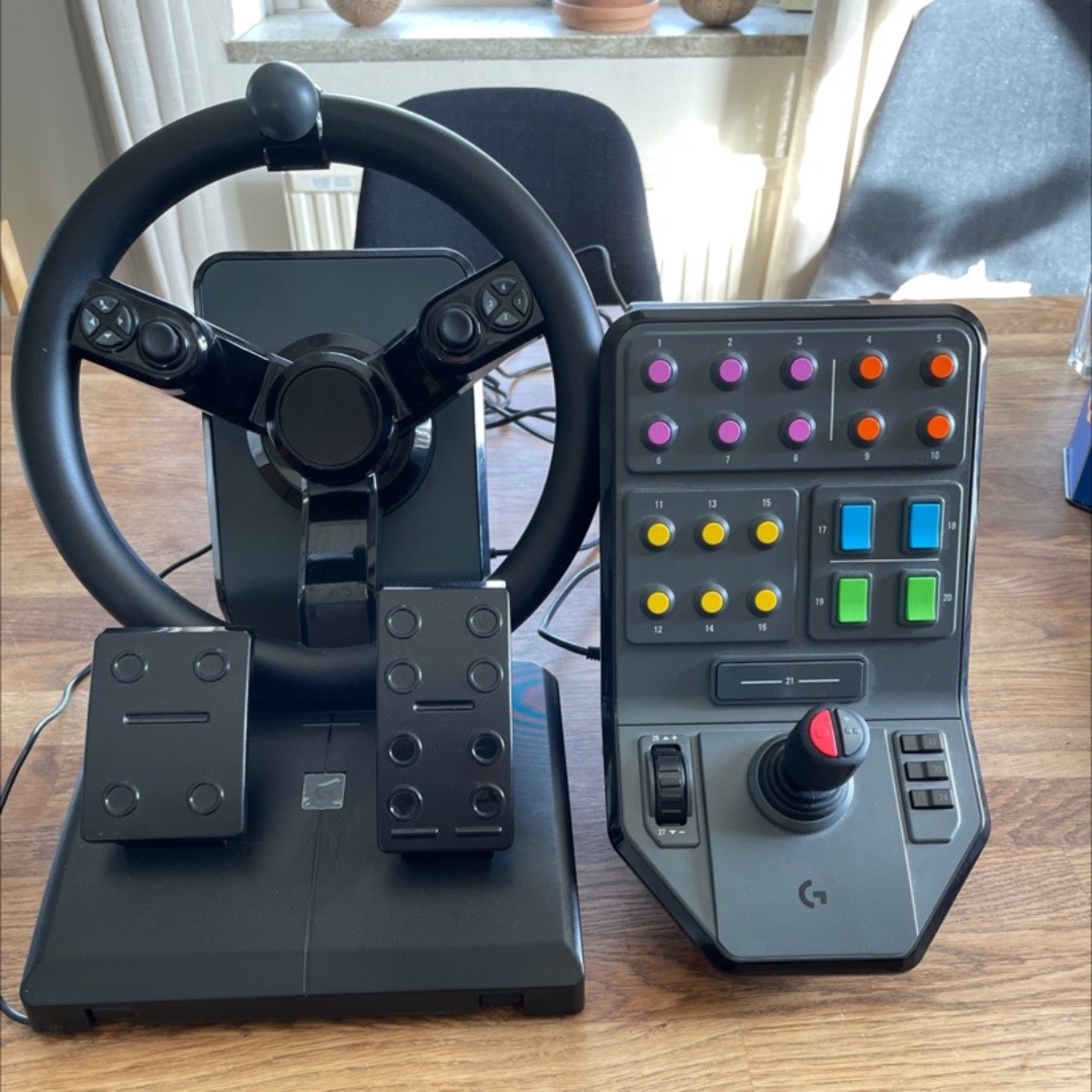 Logitech g farming sim controller