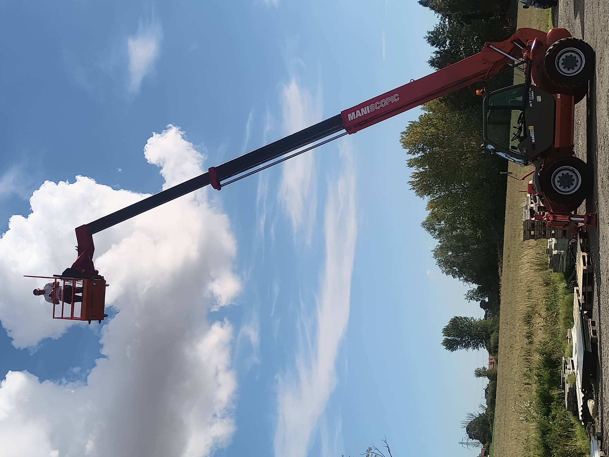 Teleskoplastare 13 meter