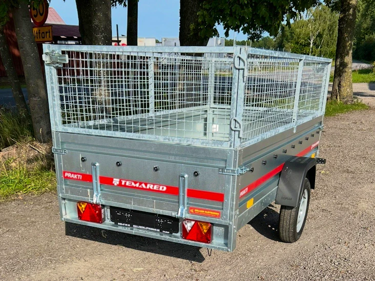 Gallersläp 750 kg med tipp – b-körkort – flytt, bygg & trädgård m.m