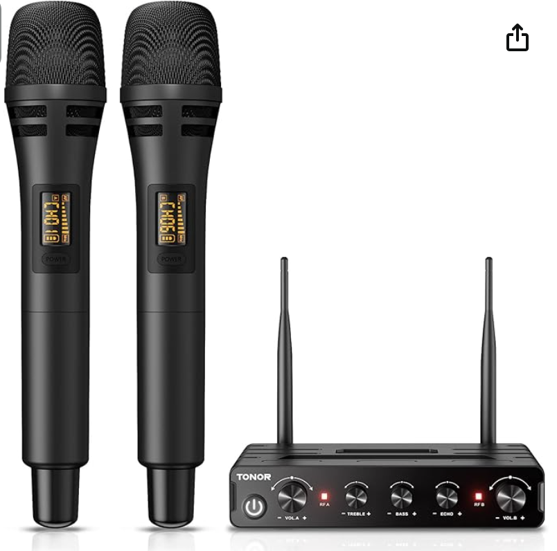 Tonor tw350 wireless microphones