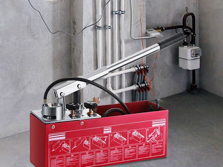 Provtryckningspump 0-50 bar