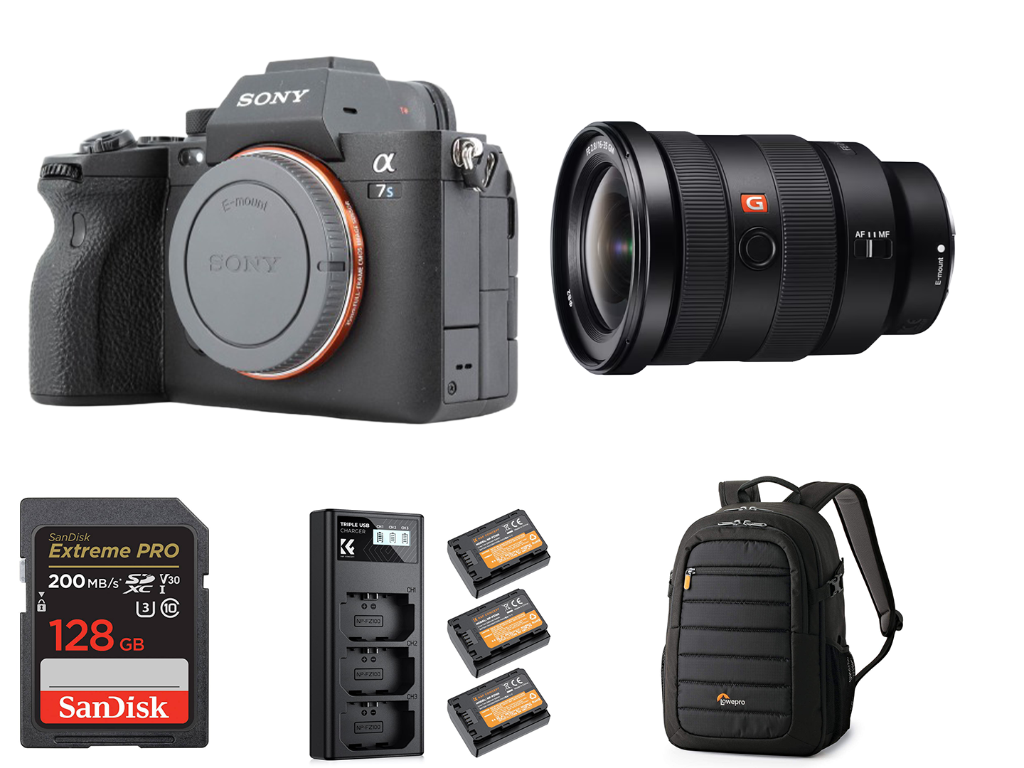 Sony a7s iii + 16–35mm f/2.8 gm lens kit