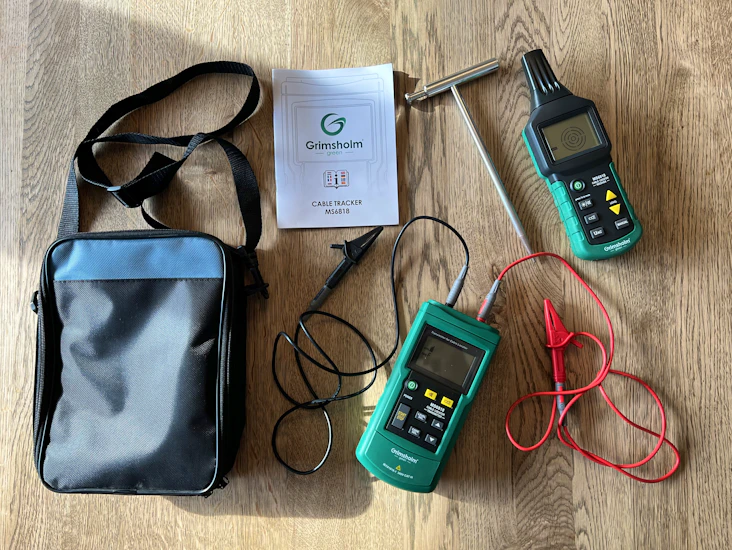 Kraftig kabelbruddsøker / kabeldetektor til robotklipper