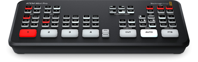 Blackmagic design atem mini pro