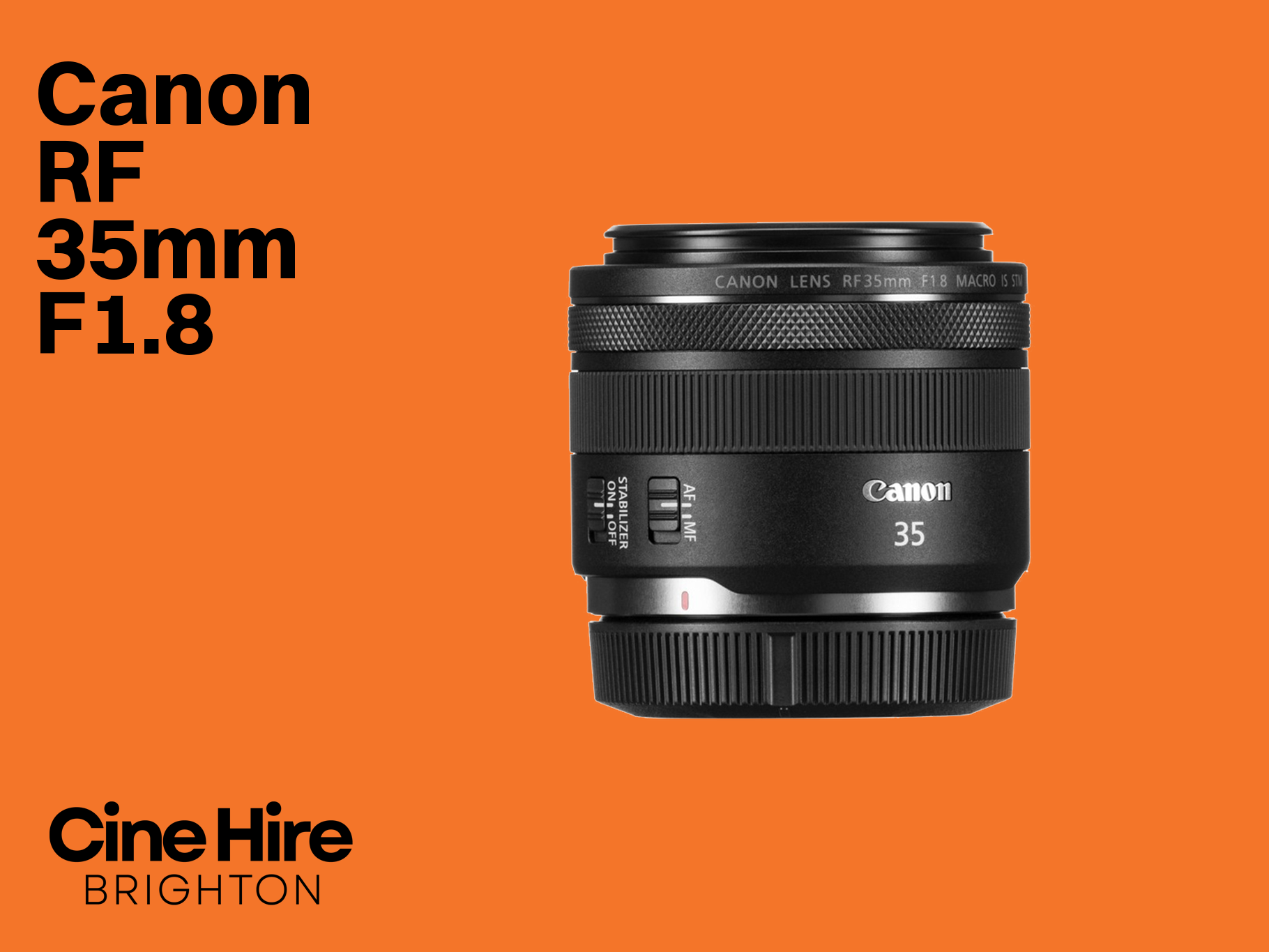 Canon rf 35mm f1.8 lens