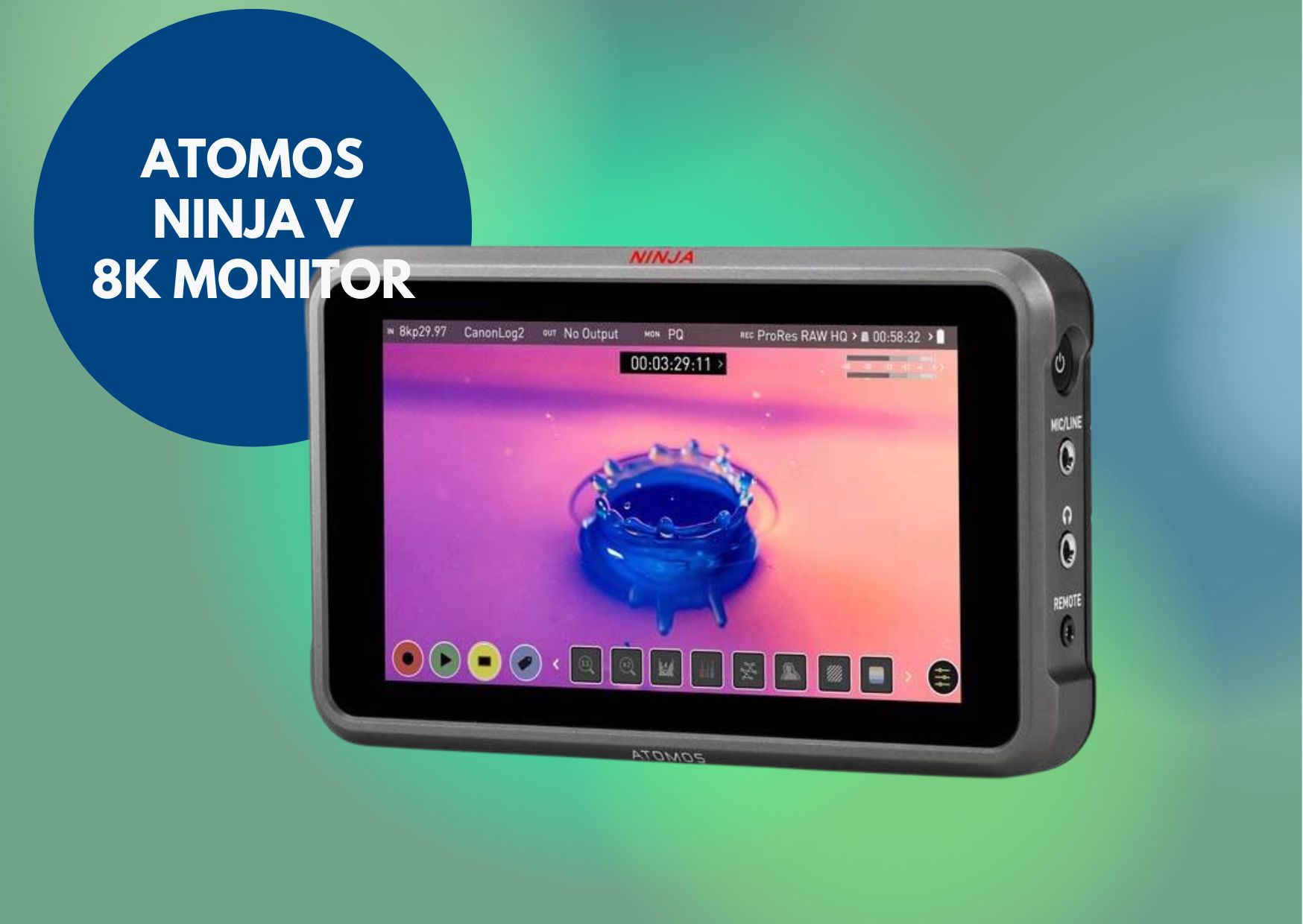 Atomos ninja v 4k hdmi recording monitor