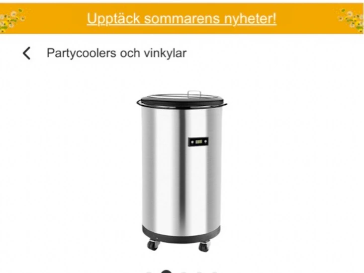 Ny partycooler 50 liter