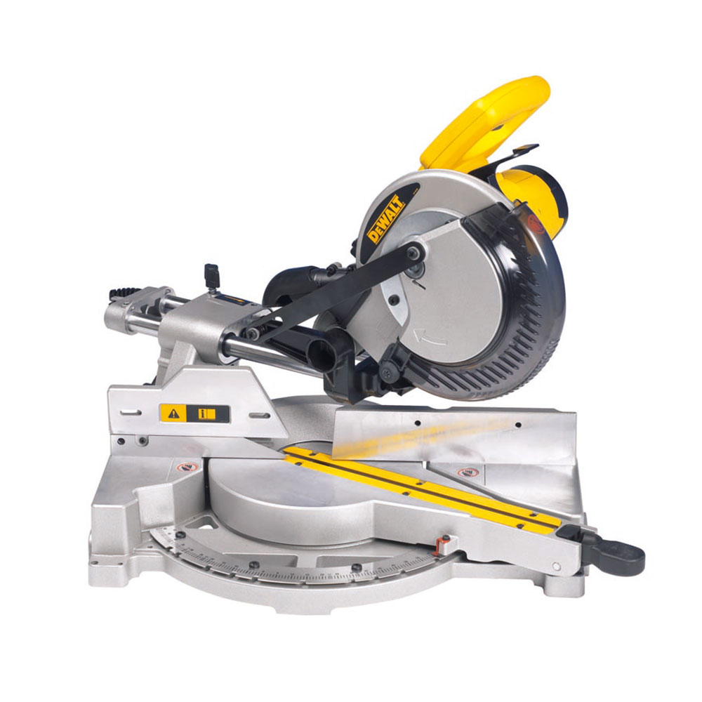 Dewalt dw712n kapp- og gjærsag med stativ