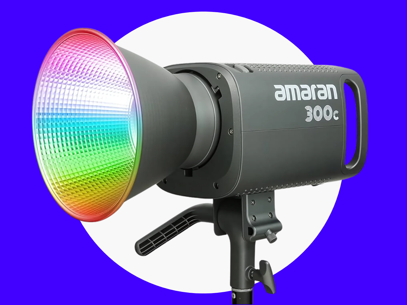 Aputure amaran 300c – full-colour rgbww led light