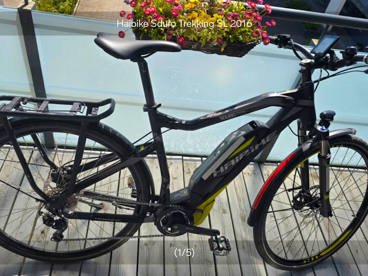 Haibike trekking sl