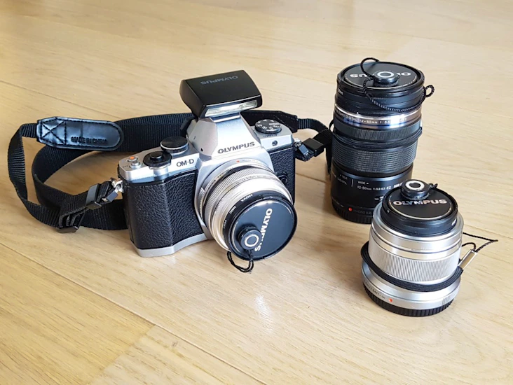 Olympus e-m5 + 3 objektiver