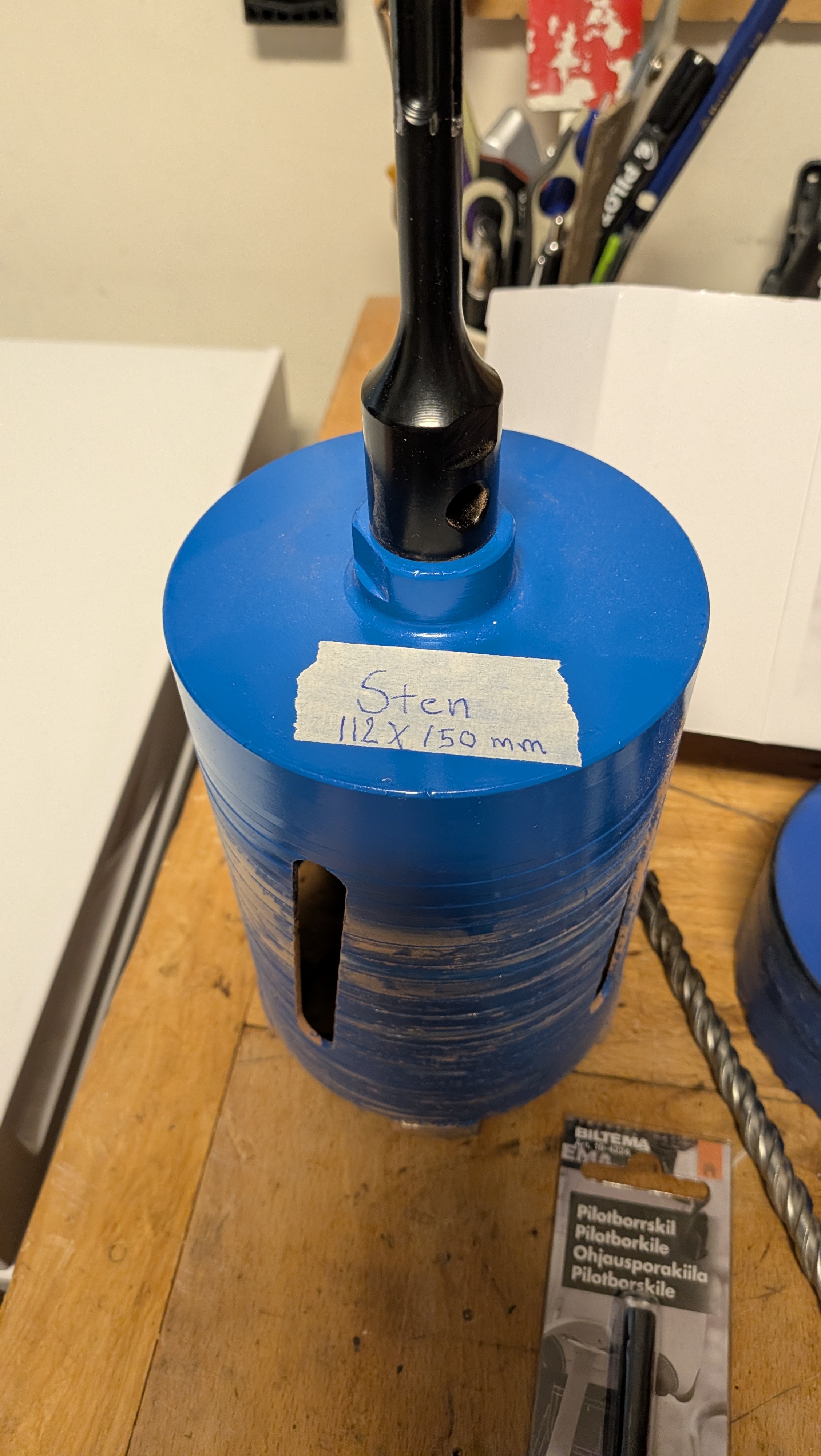 Hålsåg för stenmaterial 112 mm