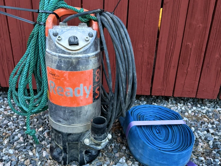 Flygt ready 8s länspump, dränkpump