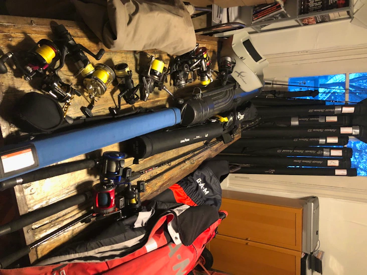 Diverse fiskeutstyr leies ut