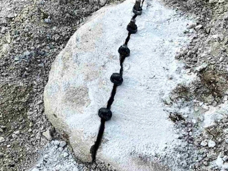 Komplett fjellkilesett med bormaskin