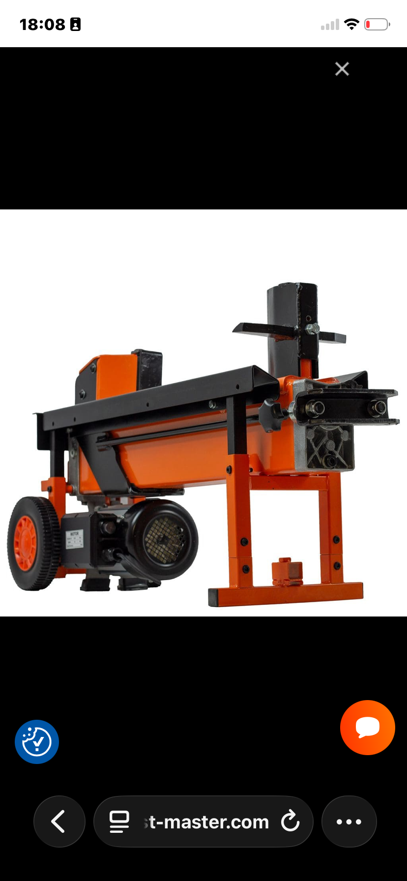 Log splitter hire 