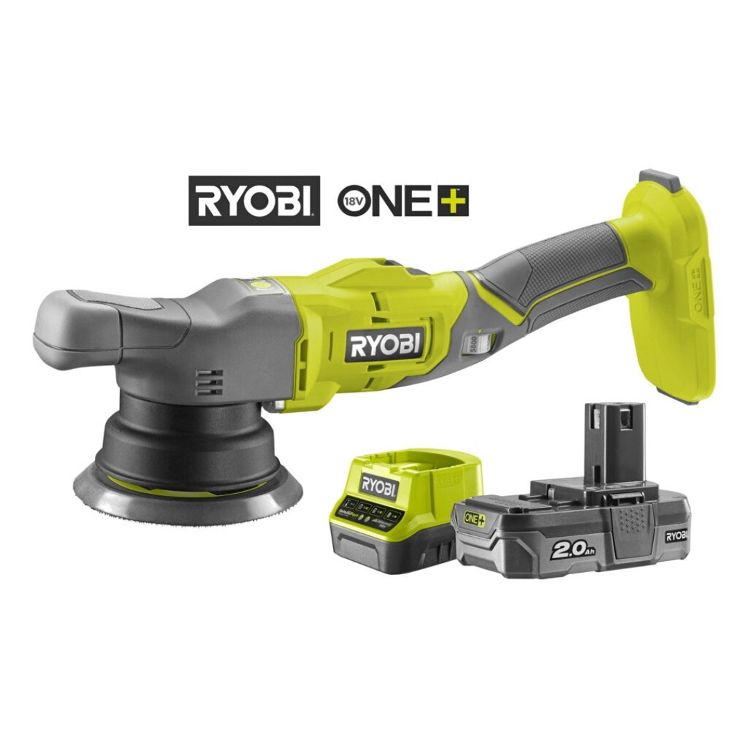 Batteridriven polermaskin ryobi