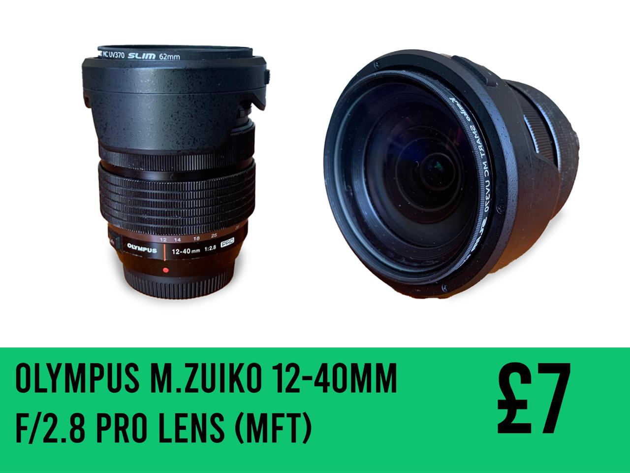 Olympus m.zuiko 12-40mm f/2.8 pro lens (micro four thirds)