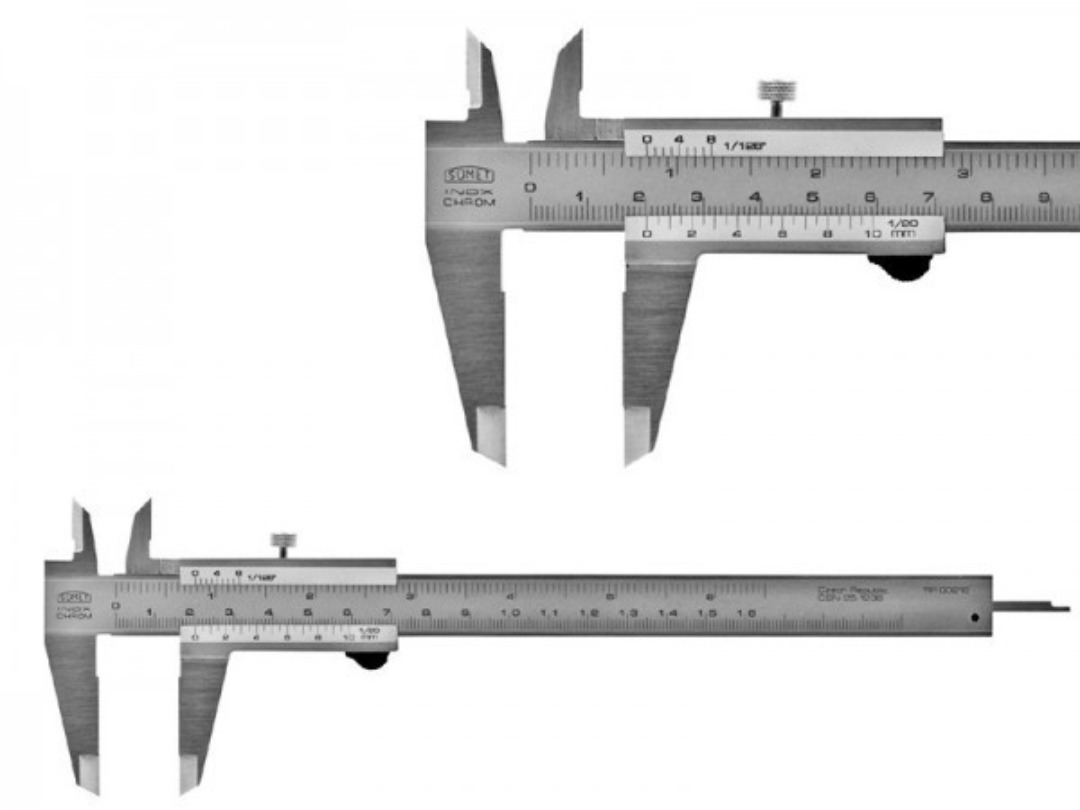 Skyvelære: somet 160mm matt
